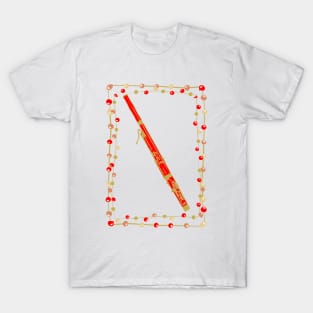 Christmas Bassoon T-Shirt